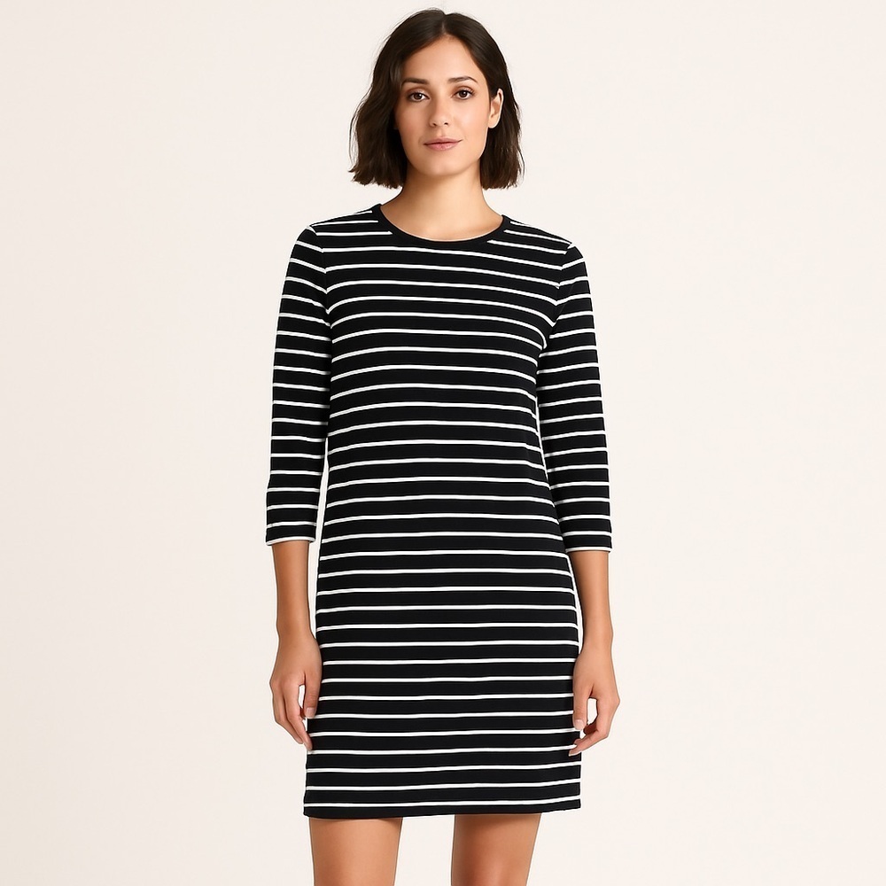 Madewell NEW WITH TAGS Size Small Striped Black and White Dress